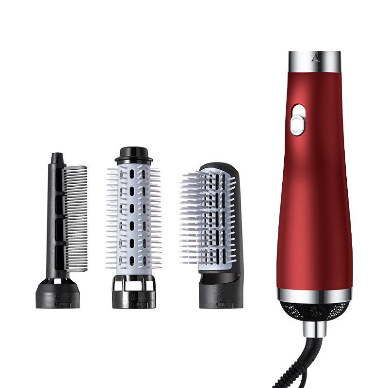 Multifunctionele 3 In 1 Föhn Borstel Steil Haar Kam Haar Krultang Een Stap Air Brush Vrouwen Roterende Haar droger Borstel