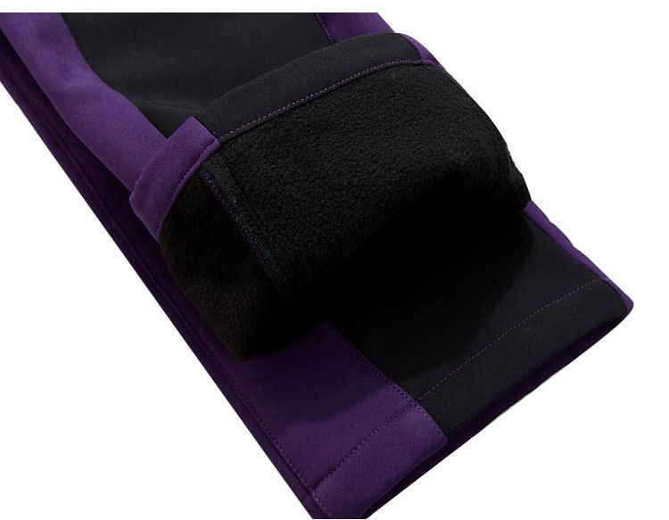 hiking pants men winter fleece waterproof outdoor trekking camping fishing Soft shell Trousers Camp Fish Climb