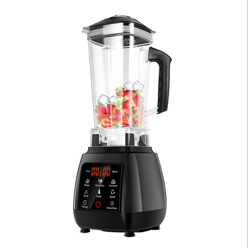 2.0L Digitale Touchscreen Frutta Blender Mixer Preset Programma Automatico Spremiagrumi Robot da Cucina Frantoio di Ghiaccio Macchina Frullato