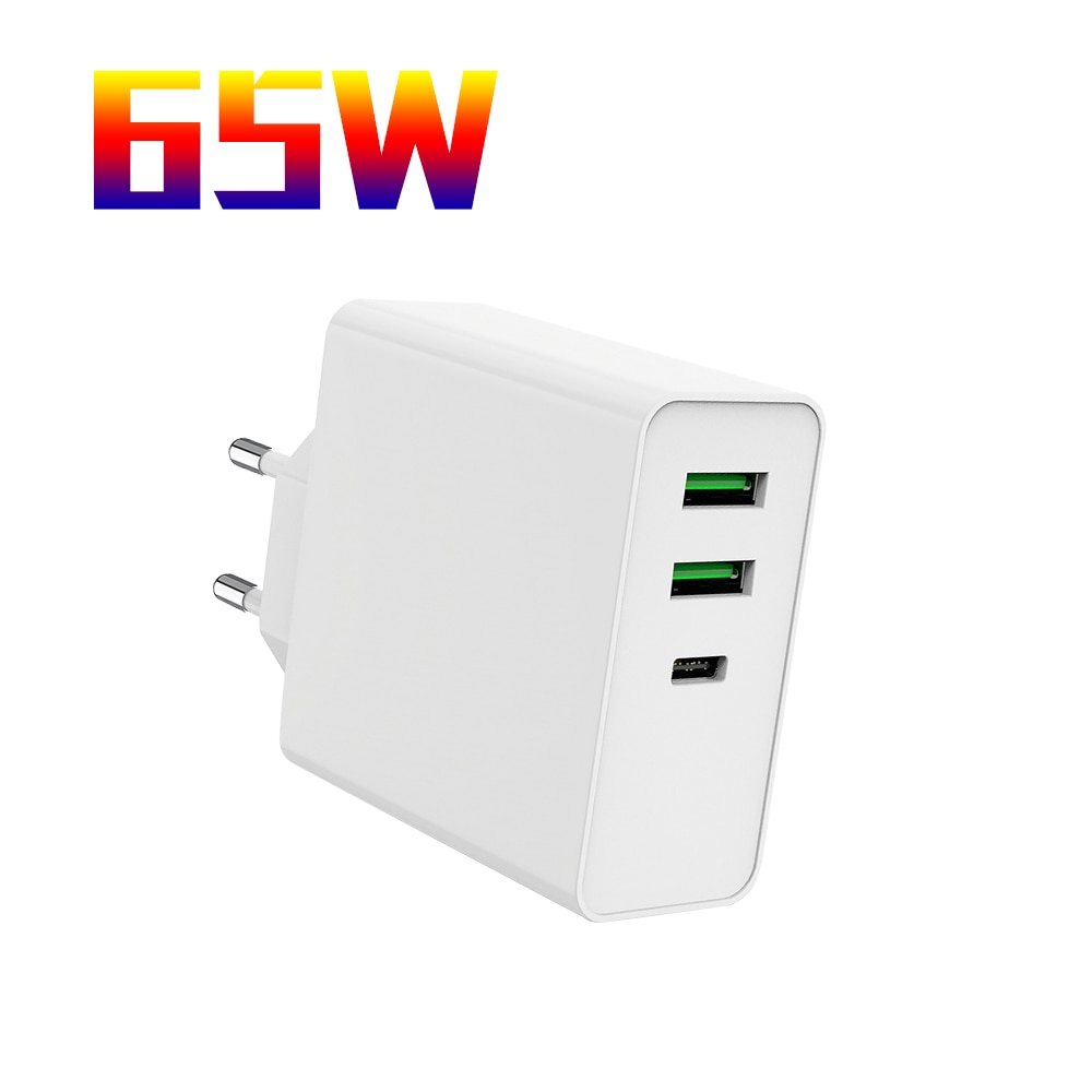 USB Quick Charge 65W USB Charger Fast Wall Charger for Samsung For Huawei For iPhone usb c cable pd charge quick charge