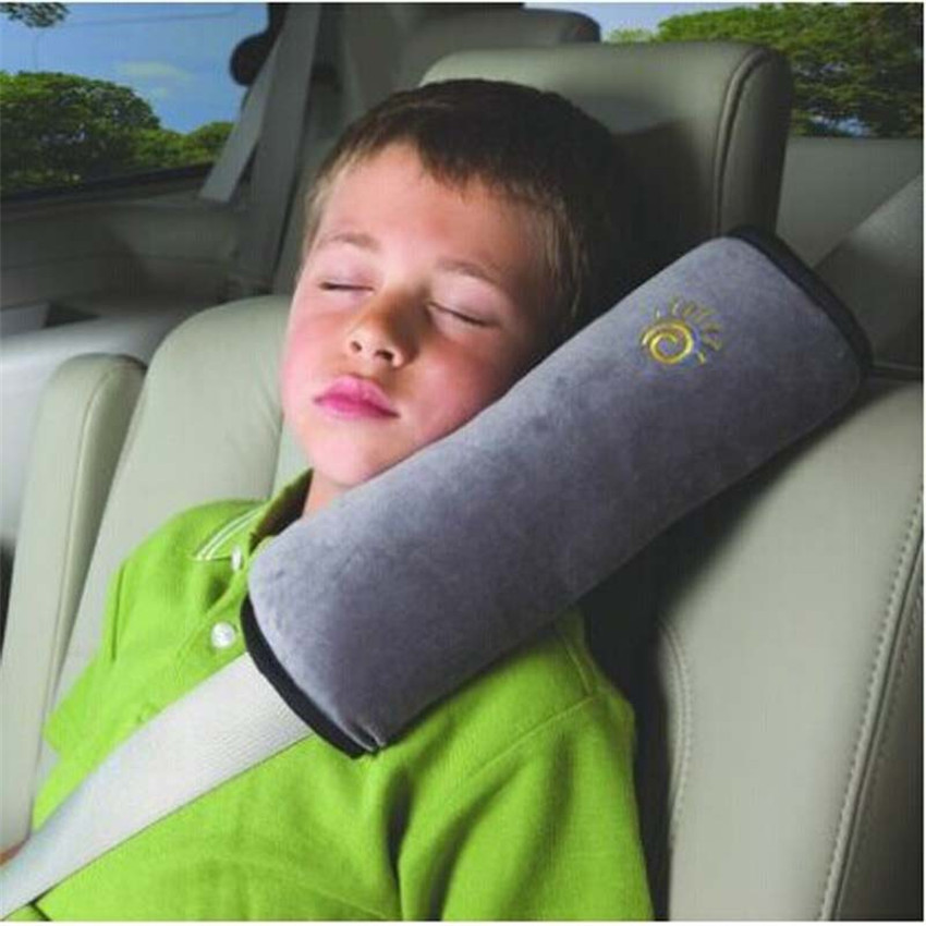 Protector de asiento trasero de coche para niños, arnés de cinturón de seguridad, almohadilla de hombro y alfombrilla para asiento de coche