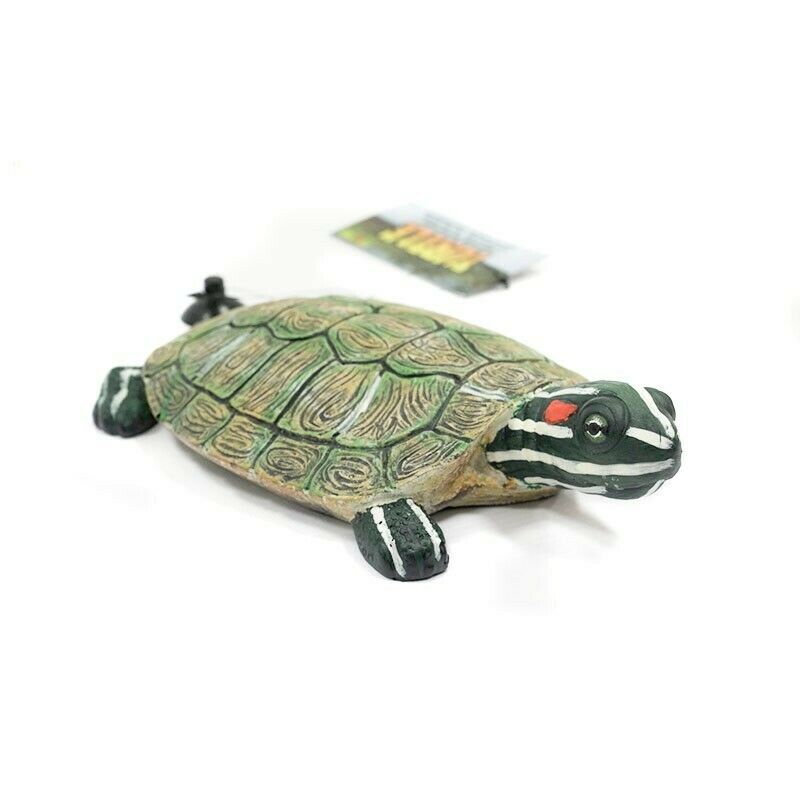 Isla Flotante Para Tortugas Acuáticas – Rampa De Acceso, Zona Seca Y Ventosa Para Acuarios | Ideal Para Tortugas Y Crustáceos