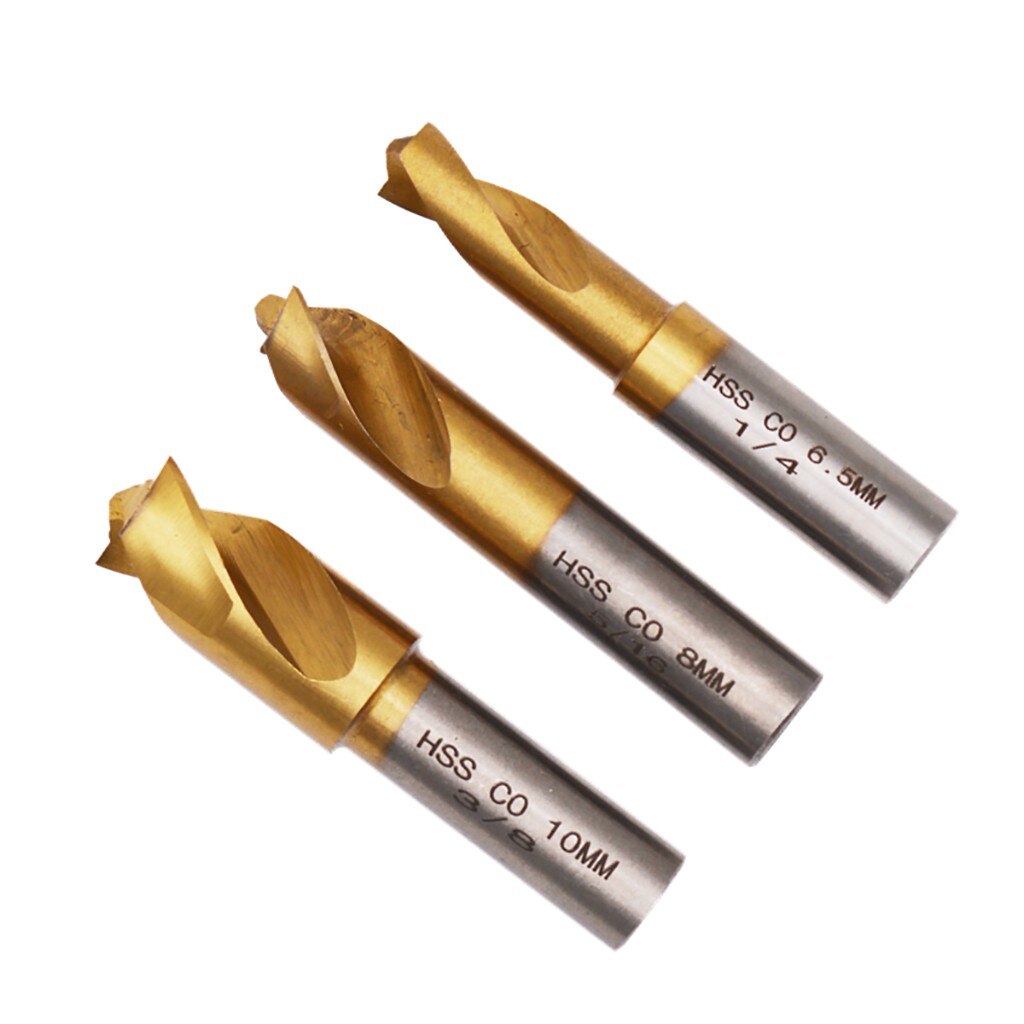 Welding Drill Spot-Weld Cutter Welding Drill Bit Tool Set High-Speed Steel Cobalt Titanium Lasting Durable