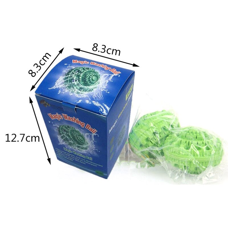 1Pcs Wasserij Schoonmaken Bal Geen Wasmiddel Kleding Wasmachine Wassen Bal Fysieke Wasserette Bal Magische Decontaminatie Schoon Bal