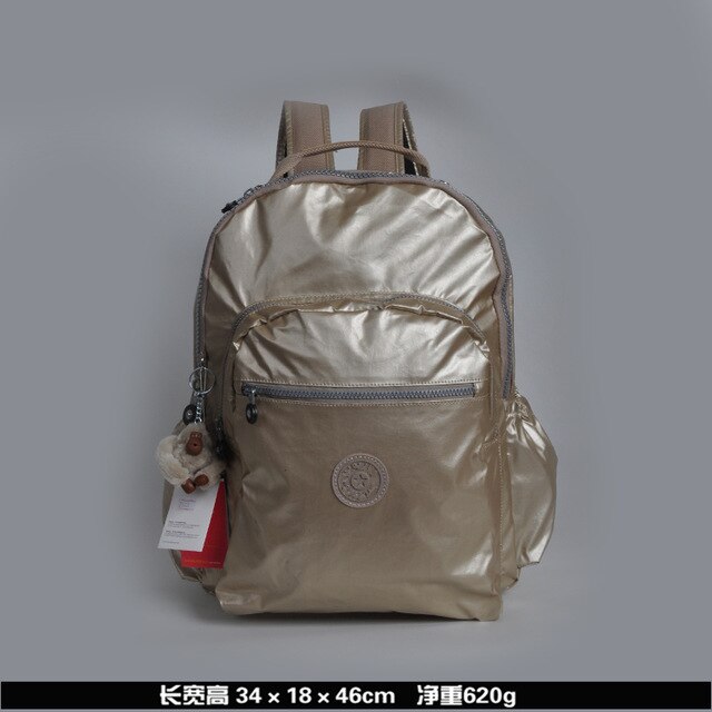Mochila de nailon con de Mono para mujer, bolso de hombro de colegio, de viaje, Original, 100%