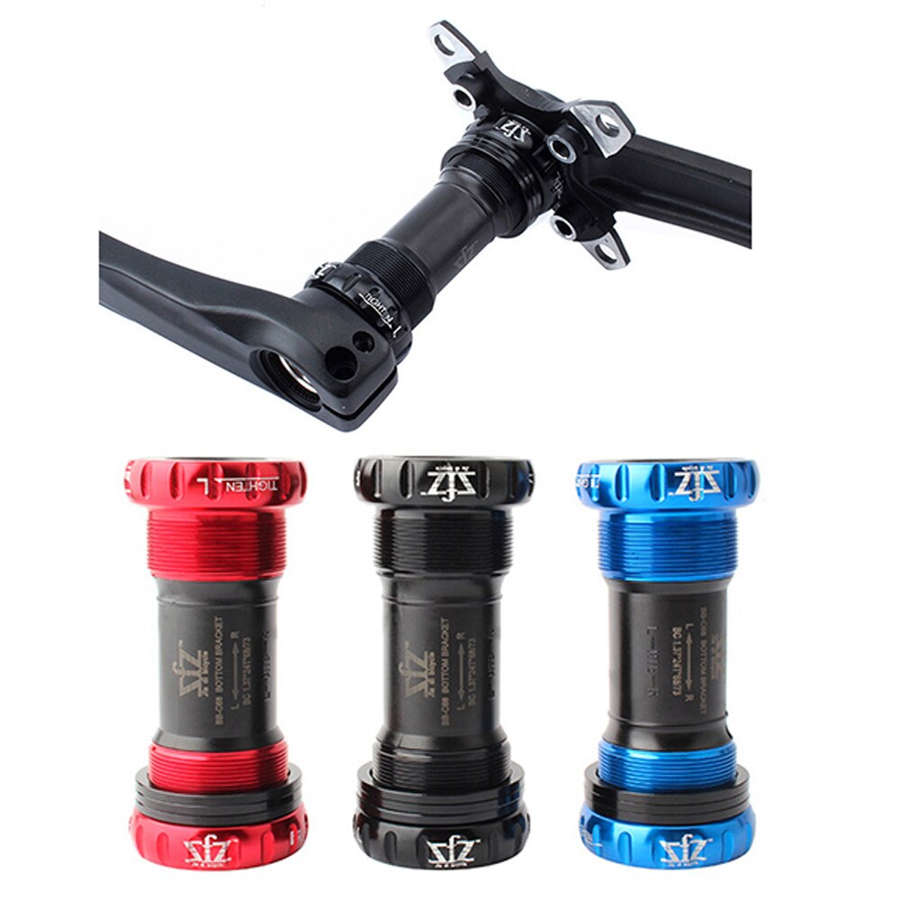 Lager Trapas Schroef Type 68/73 Mm 90-92 Mm Fiets As Mtb Racefiets Trapas Waterdichte Cnc legering Bb