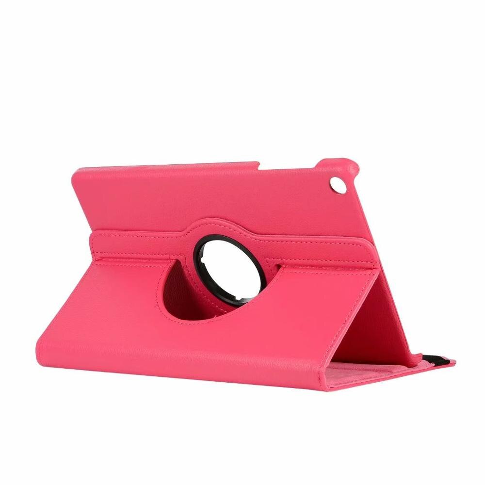 360 Rotating Case for Samsung Galaxy Tab A 10.1 T510 T515 Stand PU Leather Cover for SM-T510 SM-T515 10.1inch case+film+pen