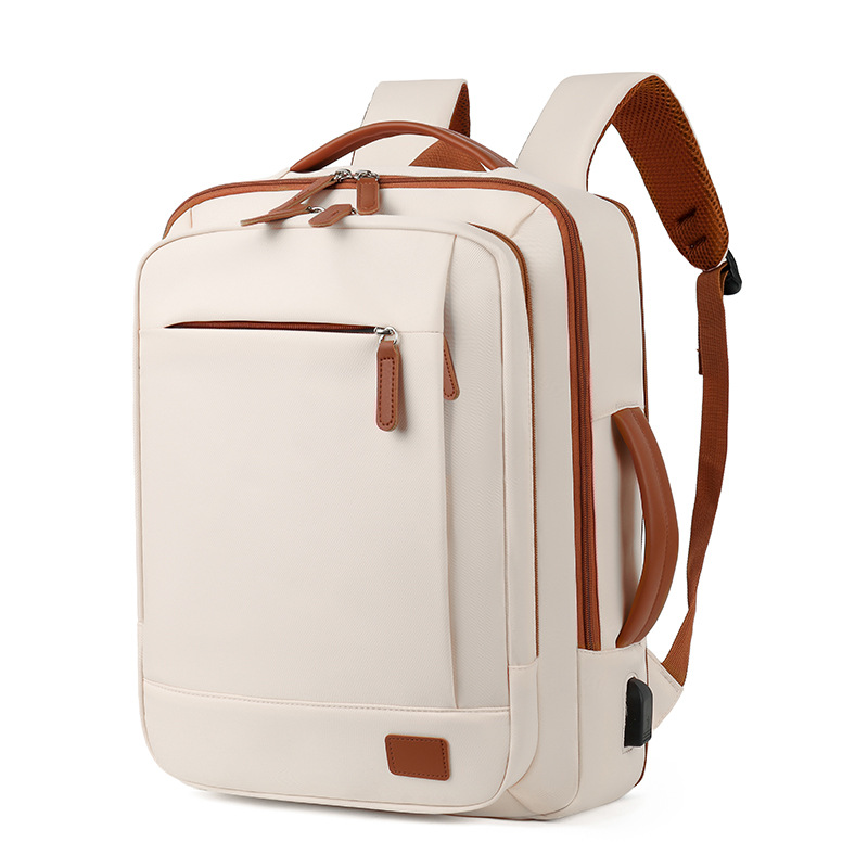Travel Backpack for Women Carry On Backpack Laptop Backpack Flight Approved College Nurse Bag Casual Daypack for Weekender: Brown