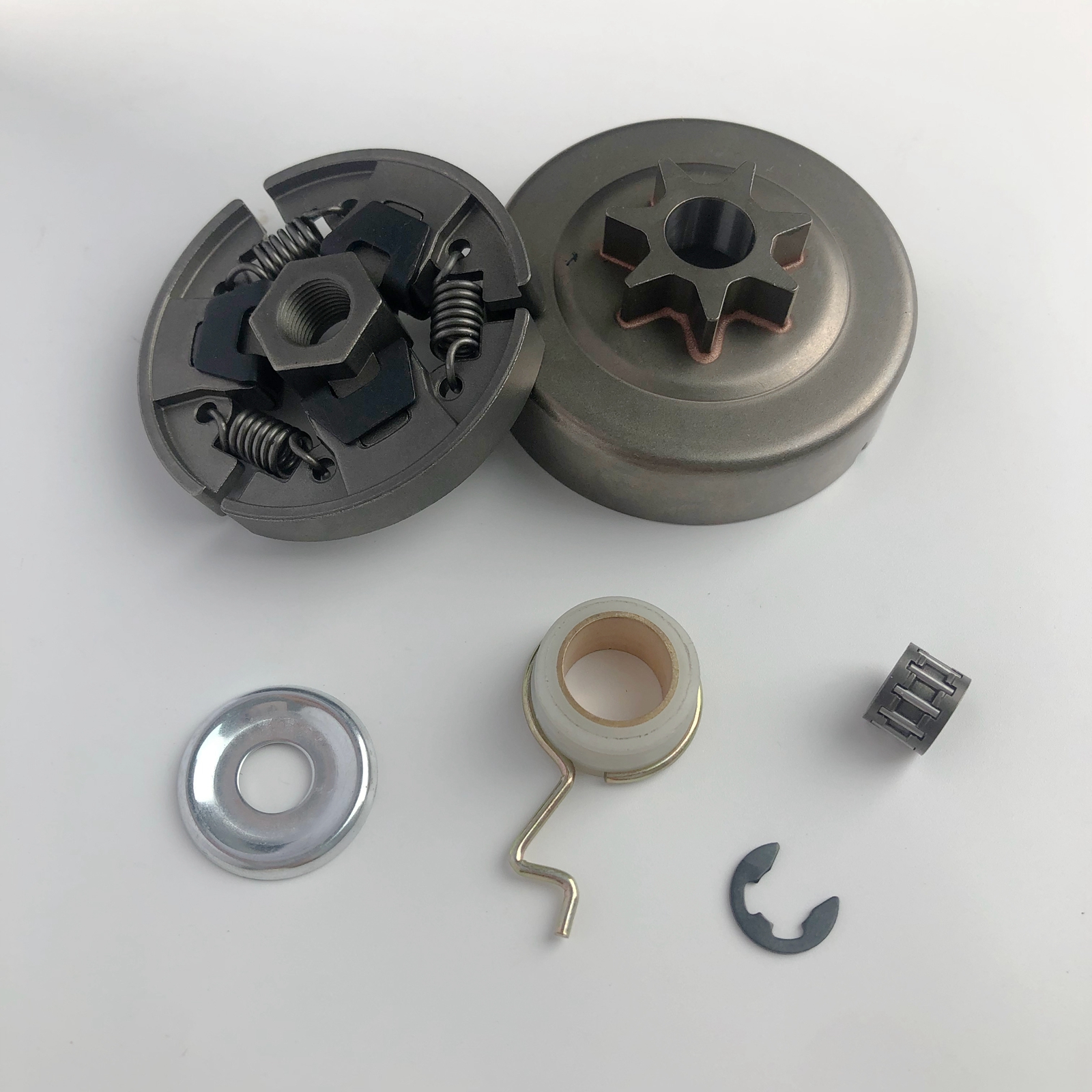 6 stück/set kupplungsbaugruppe  ms251 " teilung 0.325 7 zahnradscheibe für stihl  ms231 ms241 ms231c ms241c ms251c kettensäge 143 640 2002