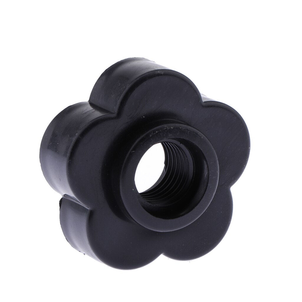 1x Plastic Drum Stand Moer Bodem Voor Snare Drum Accessoire, Zwart