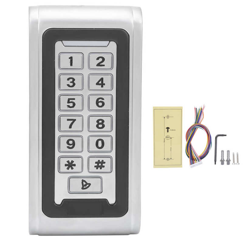 Door Keypad 13.56MHz RFID Password Card Access Control Wiegand26 Lock