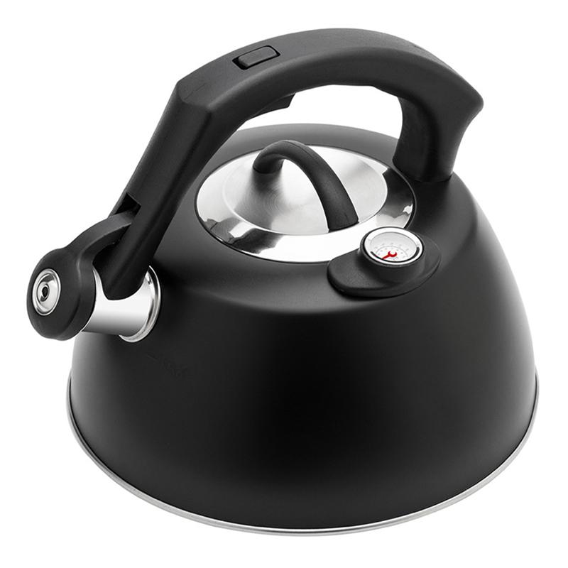 Whistling Tea Kettle with Thermometry Kitchen Whistling Kettle Grandado