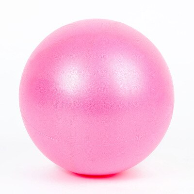 2 stuks pvc milieuvriendelijke yogabal dikke explosieveilige stro pilatesbal 25cm balans fitnessbal gymnastiekbal: Roze