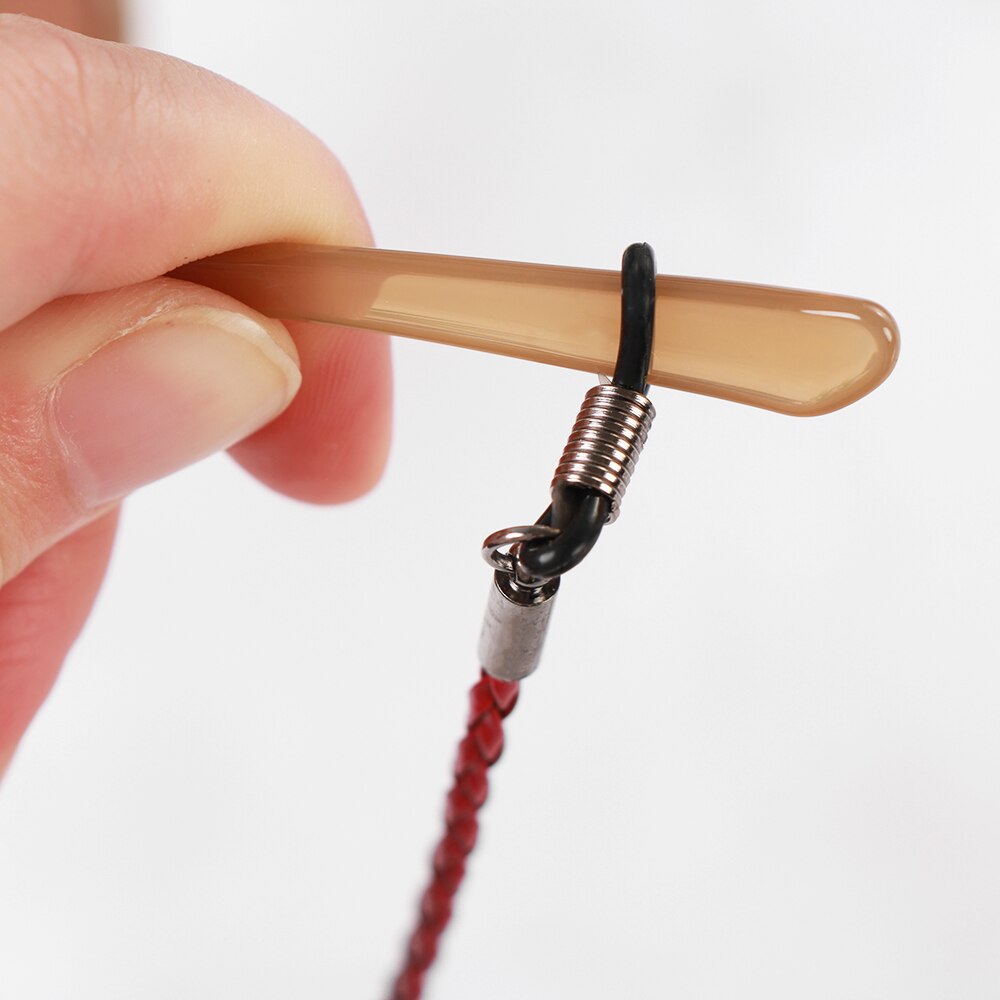 1PC Colorful Leather Eyeglass Chain 6 Colors Adjustable Glasses Neck Strap Sunglasses Lanyard Unisex Eyewear Accessories