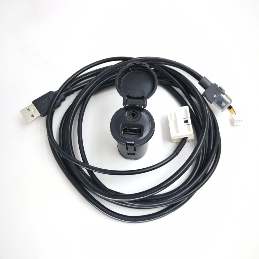 Biurlink Autoradio USB AUX Interface Kabel Muziek Adapter Voor Peugeot Citroen Auto RD43 RD45: Standard set