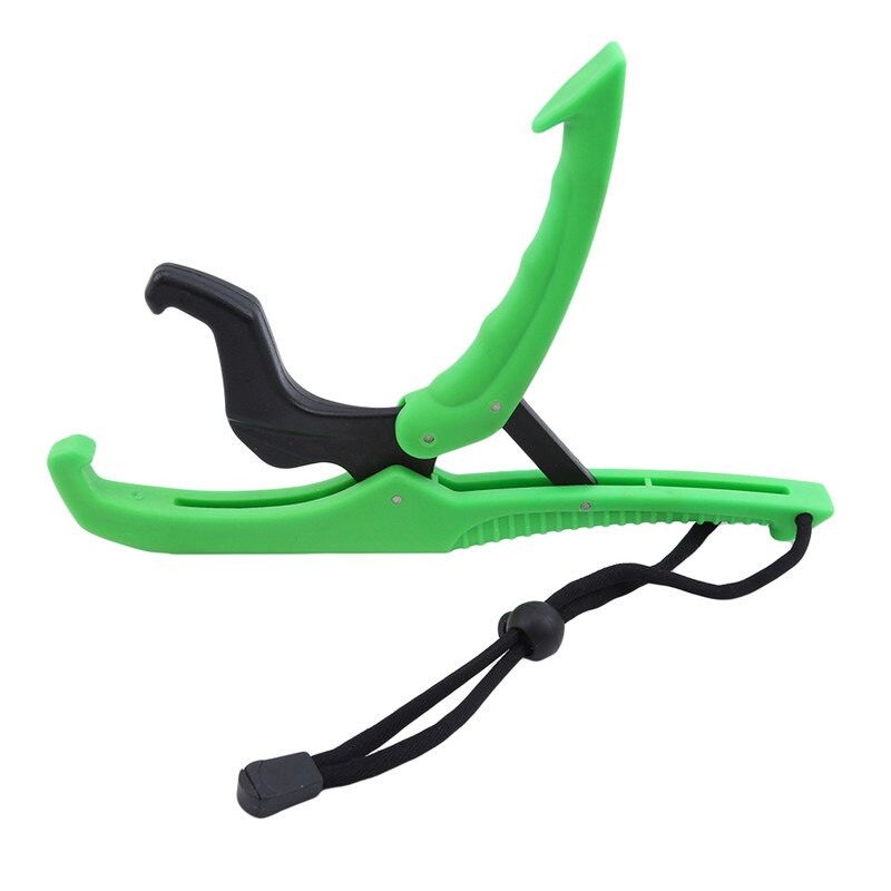 6/9 Inch Practical Fish Catch Tool Fishing Lip Grip Floating Clamp Holder Pliers Controller Fishing Tools: green 9in