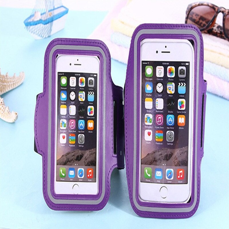 Sports Running Armband Bag5.5 Mobile Phone Universal Waterproof Sports Mobile Phone Rack Outdoor Sports Mobile Phone Arm: 3Gms 5.5 inch