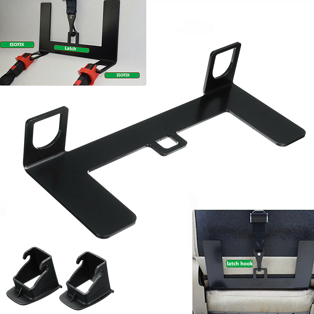 Universele Staal Isofix Mount Base Voor Golf 4 Suv Autostoeltje Gesp Beugel Klink Connector Interfaces Stand Baseus