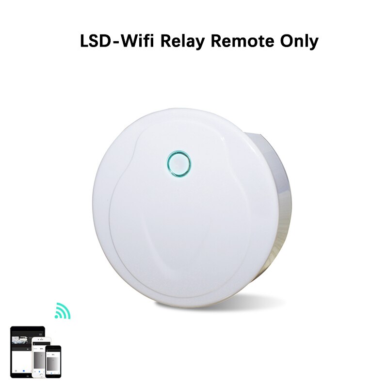 Triac LED Dimmer 220V 230V 110VAC 2.4G PK1/Wifi Remote Control Brightness adjustment for Single Color LED dimmable light bulb: LSD-Wifi-Relay Only