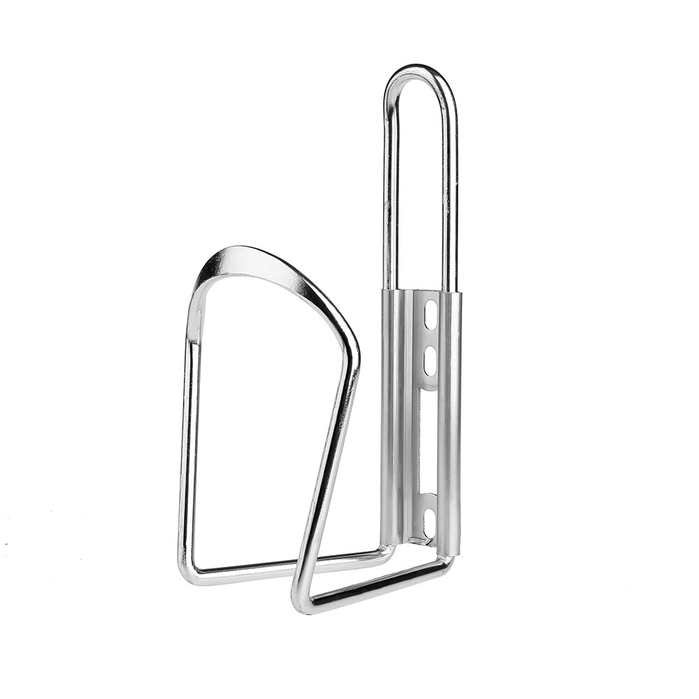 Aluminium Legierung Bike Radfahren Fahrrad Trinken Wasser Flasche Rack Halter Halterung Berg Faltrad Käfig für 26 Unzen Flasche: silver