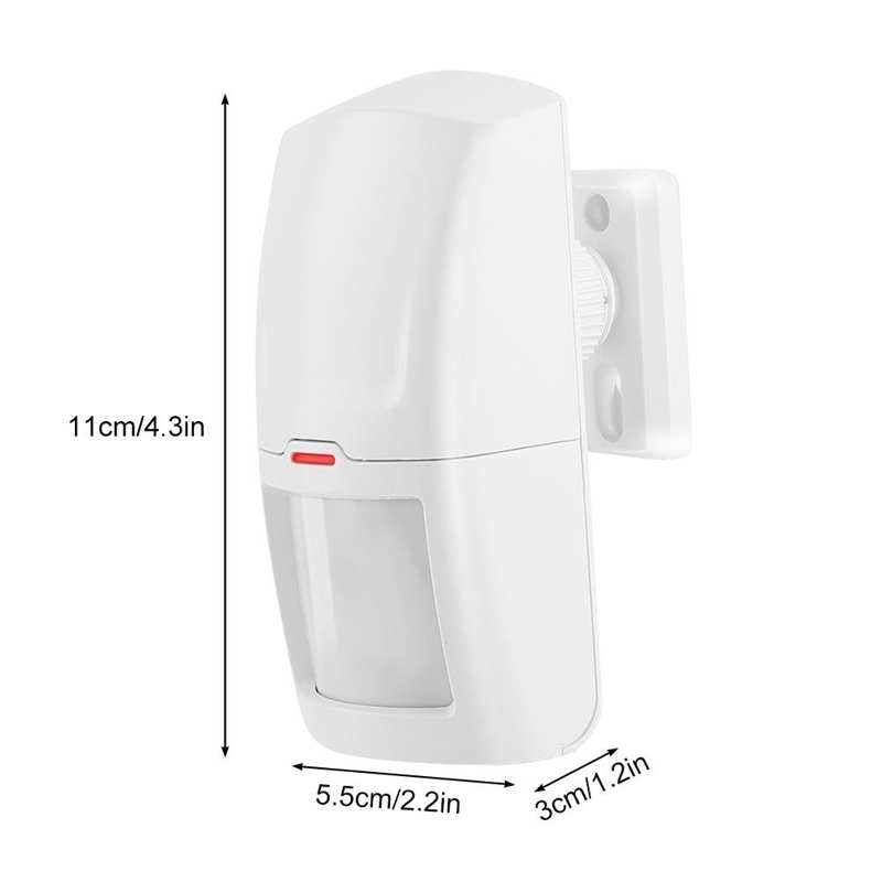 433MHZ Home Security Alarm 1/2 IR Sensor 1 /2 Magnetic Sensor Sound Light Siren