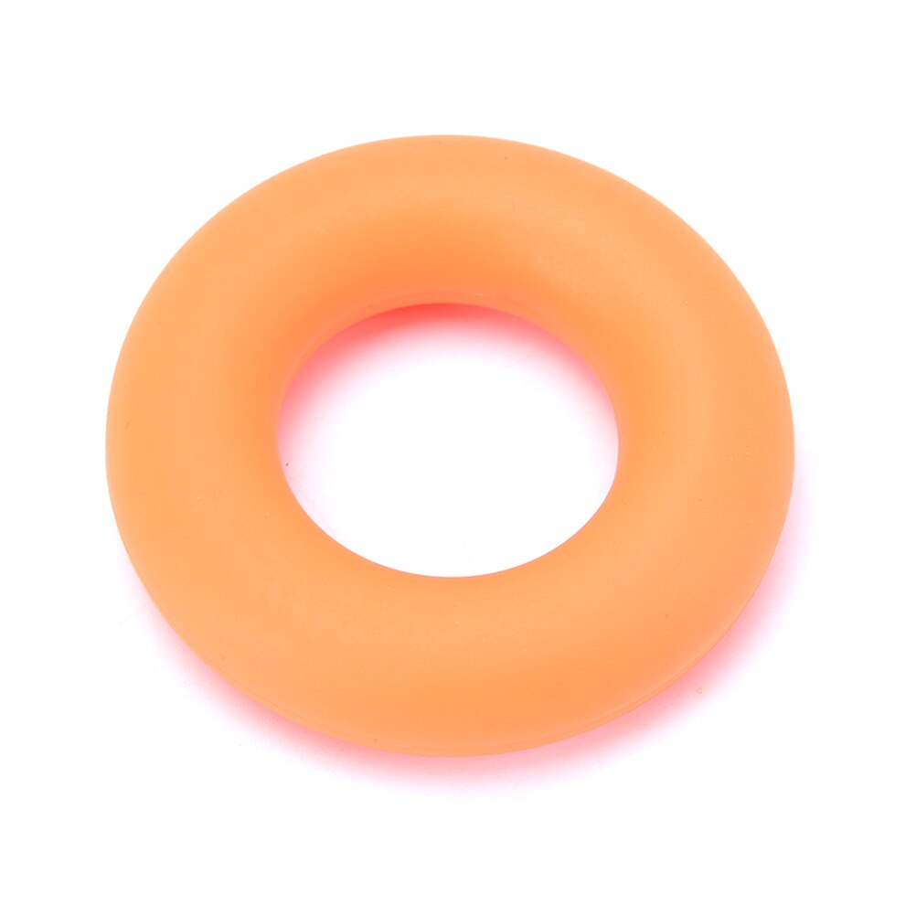 O Hand Gripper Grip Silicone Ring Hand Resistance Band Finger Stretcher-Exercise for Forearm Wrist Training Carpal Hand Expander: Orange