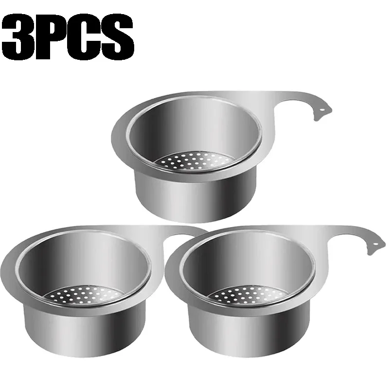 Cesta de drenaje de acero inoxidable, colador de fregadero de esquina, fregadero de cocina, estante de filtro de cisne, escurridor de verduras, estante de almacenamiento de sobras de cocina: Rosa