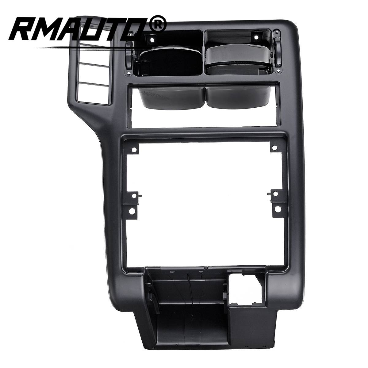 Cubierta del marco de salida de aire de la consola central delantera del coche, accesorio para VW, POLO 6N 1994-1997, Caddy 1998-2002 ABS 6N1858071A 6N1858069A ABS, 1 unidad