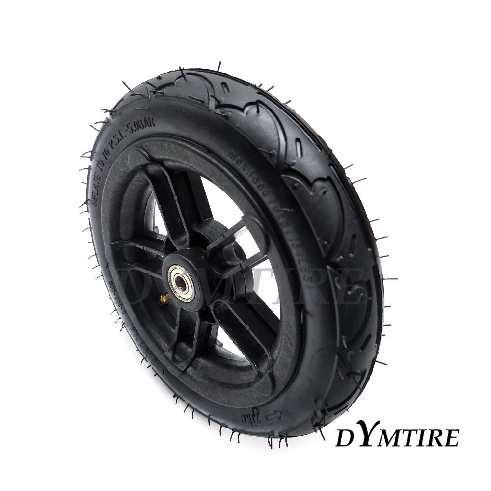 8X1 1/4 Wheel Pneumatic Tire with Plastic Rim for Folding Electric Scooter 8 Inch Inner and Outer Tyre Accessories