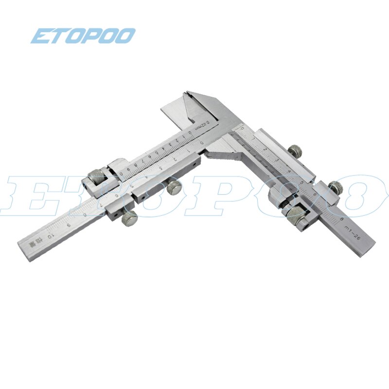 M1-26 Gear tooth caliper toothed wheel measure precision Vernier caliper gauge Gear tooth wheel Measuring tool