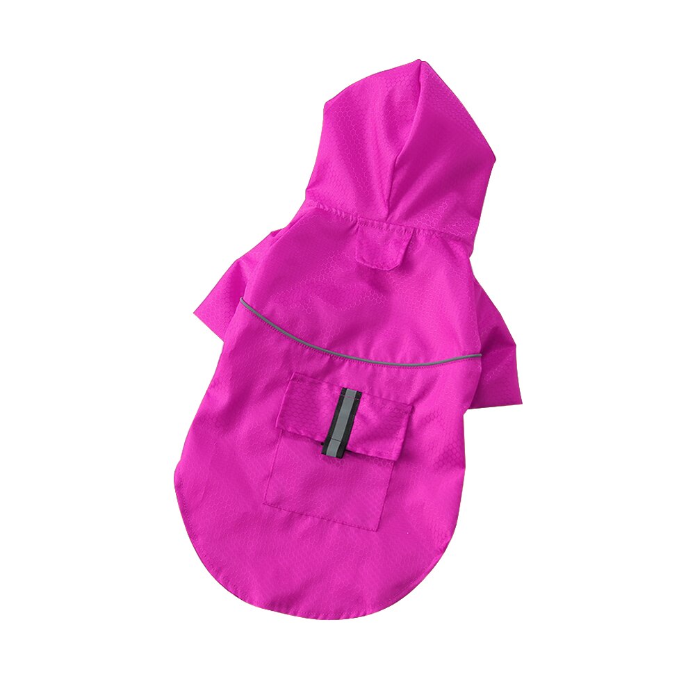 Dog Raincoat Dog Waterproof Dog Rain Coat for Dogs Cats Summer Outdoor Pet Rain Coat with Pockets Hoody Waterproof Jackets