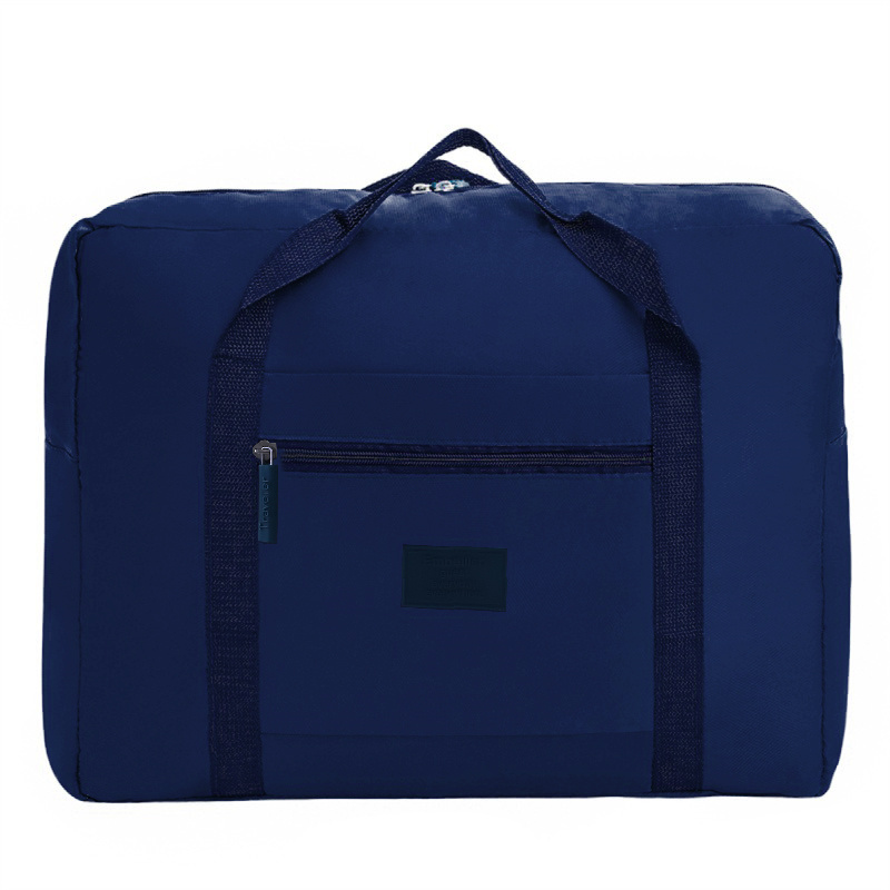 Portable Multi-function Bag Folding Travel Bags Nylon Waterproof Bag Large Capacity Hand Luggage Business Trip Traveling Bags: SKY BLUE