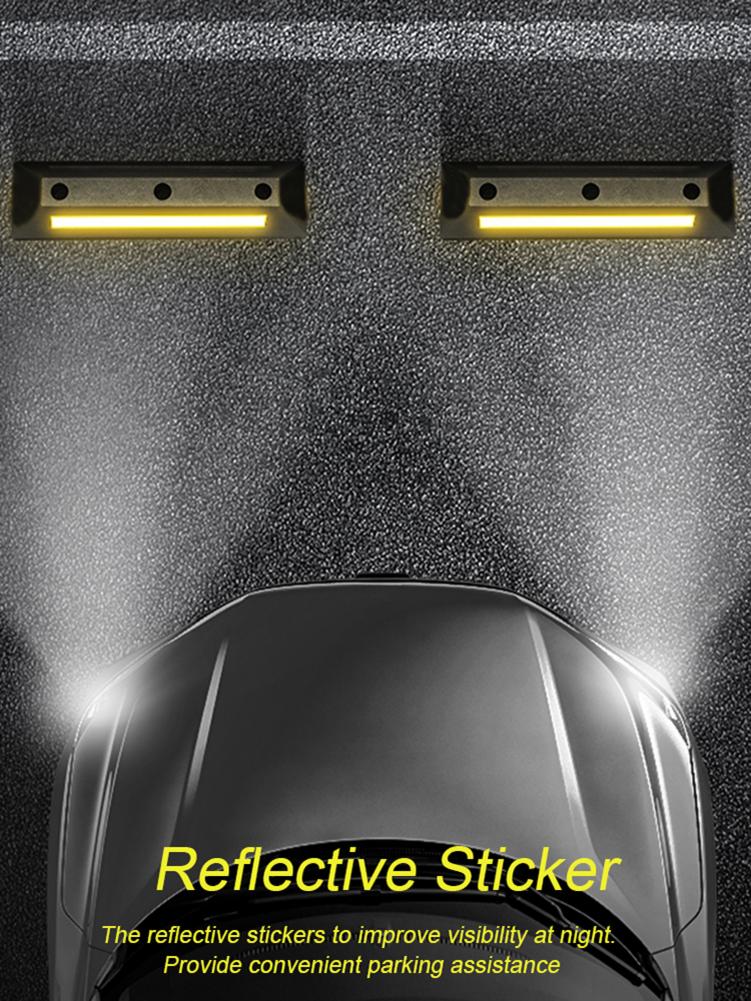 Curb Garage Voertuig Floor Stopper Voor Parking Veiligheid 1Pc Zware Rubber Parkeerplaats Oprit Stopper Voor Auto Vrachtwagens