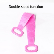 Elastic Back Massage Scrubber Scratching Back Towel Bath Belt Body Exfoliating Massage for Shower Body Spa Cleaning Shower Strap