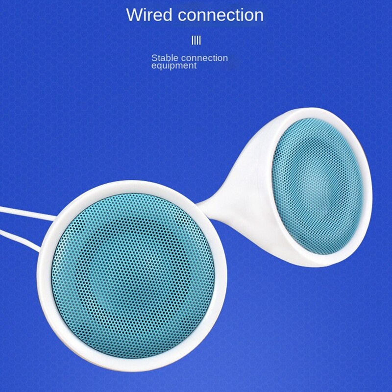 Computer Speakers Stereo 2.0 USB Powered 3.5Mm Auxiliary Multimedia Speakers PC Laptop Desktop Speakers