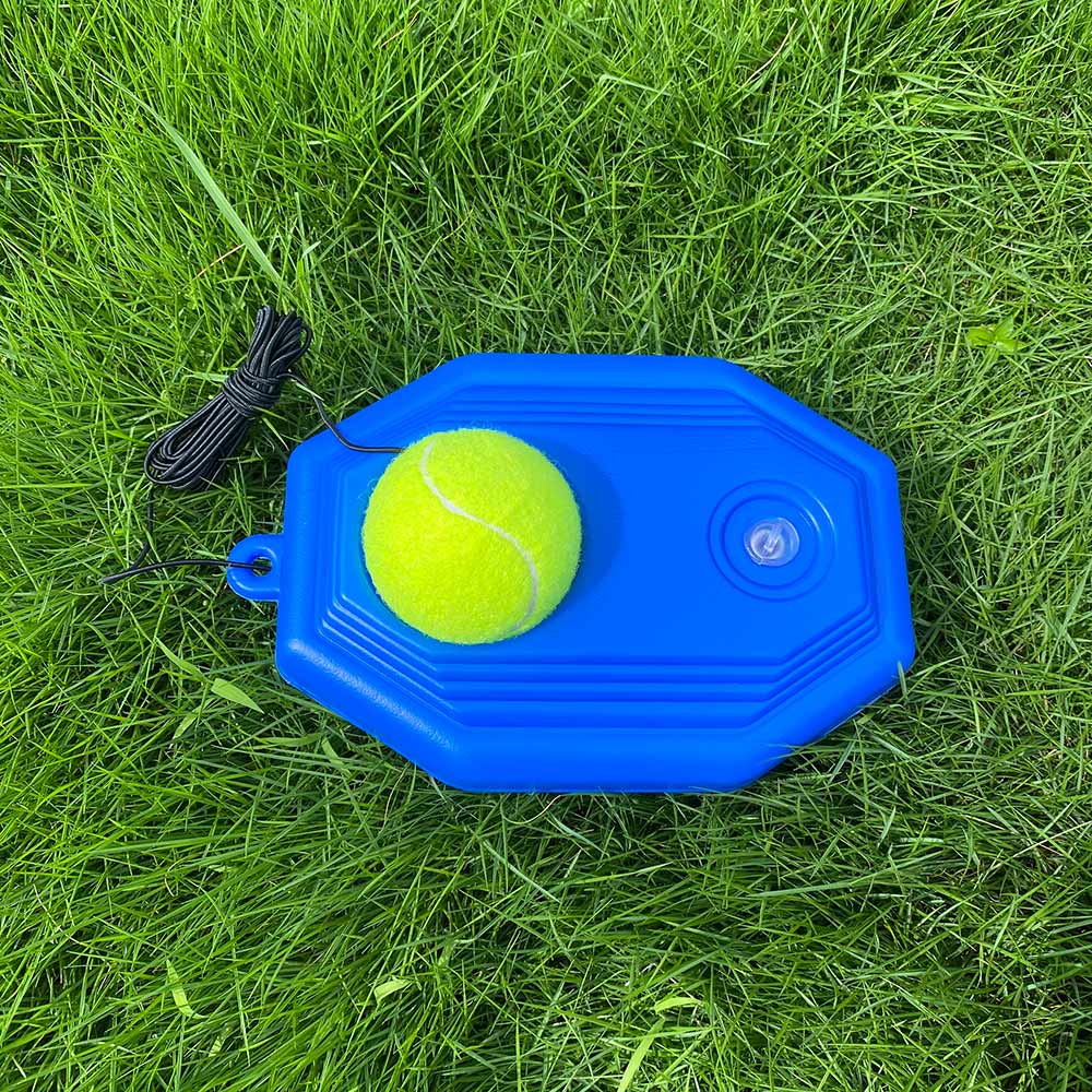 Tennistillbehör tennis träningshjälpmedel bolltränare självstudier baseboardspelare övningsverktyg med elastisk repbas thn