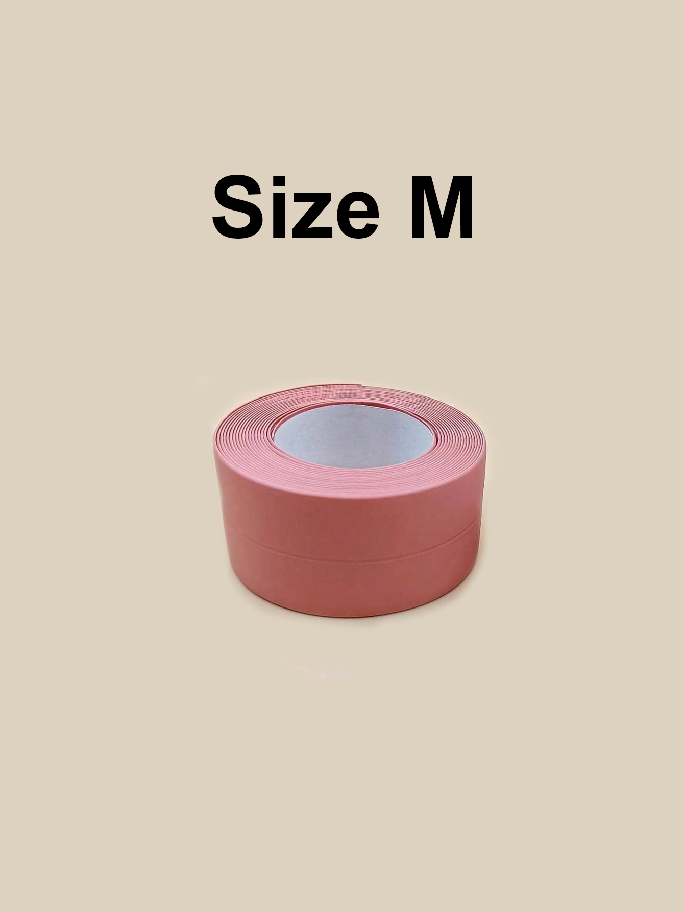 Shower Bath Sealing Tape Strips Pvc Self Adhesive Waterproof Wall Sticker for Bathroom Kitchen Seal Caulk Strip Sink Mold Proof: Pink