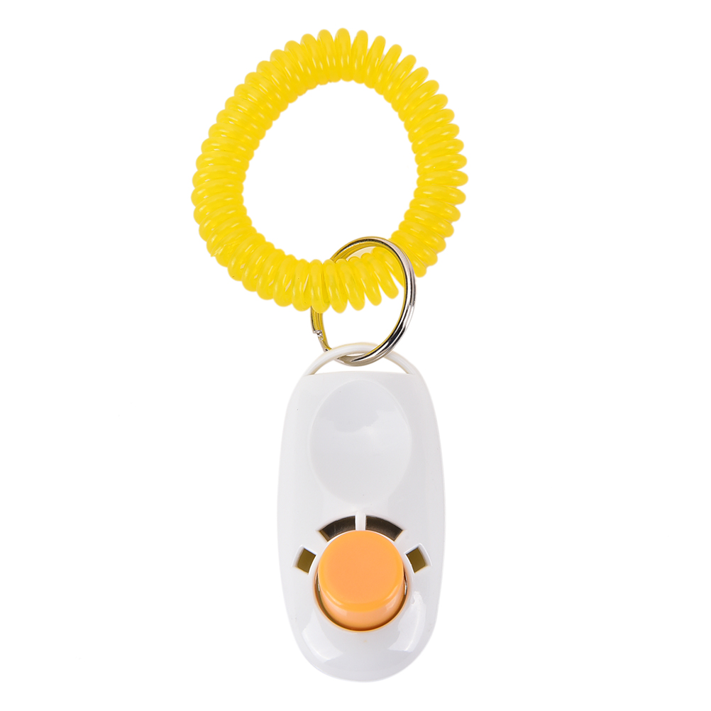1pc Training Clicker 10 Colours Ultrasonic Dog Pet Bird Whistle Click Clicker Training Trainer Aid Guide