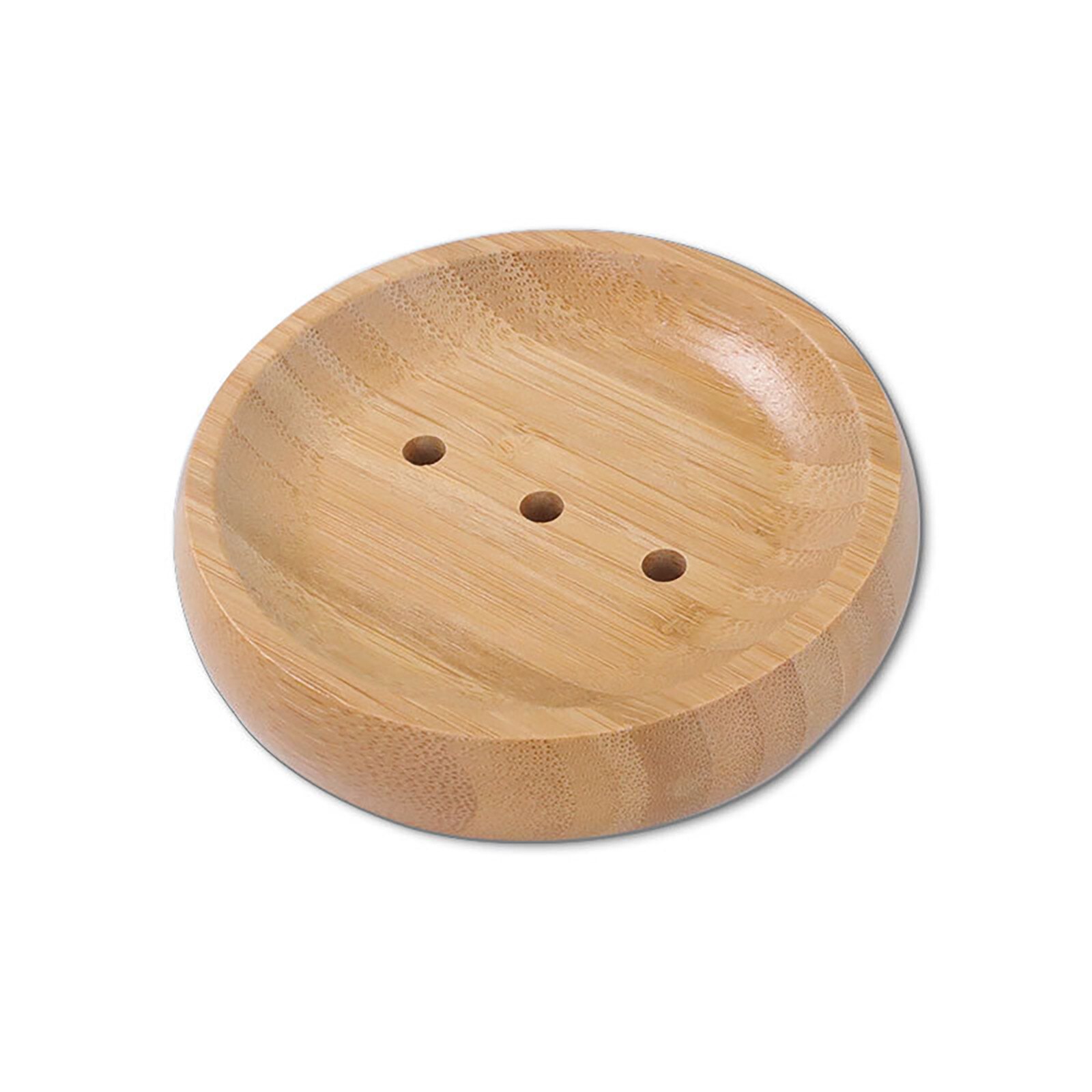 Wooden Natural Bamboo Soap Dishes Tray Holder Storage Soap Rack Plate Box Container Portable Bathroom Soap Dish Storage Box: M
