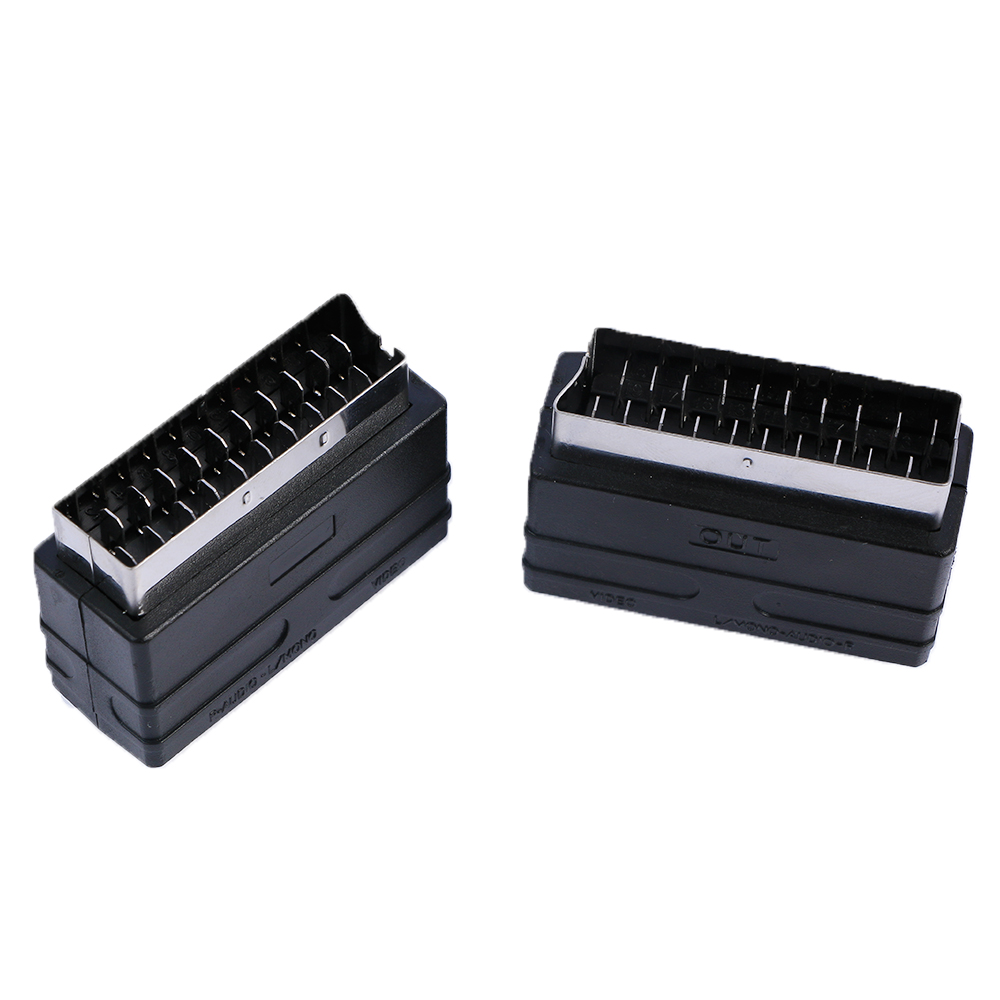 20 Pins SCART Stekker Naar 3 RCA Vrouwelijke AV TV Audio Video Adapter Converter voor TV DVD