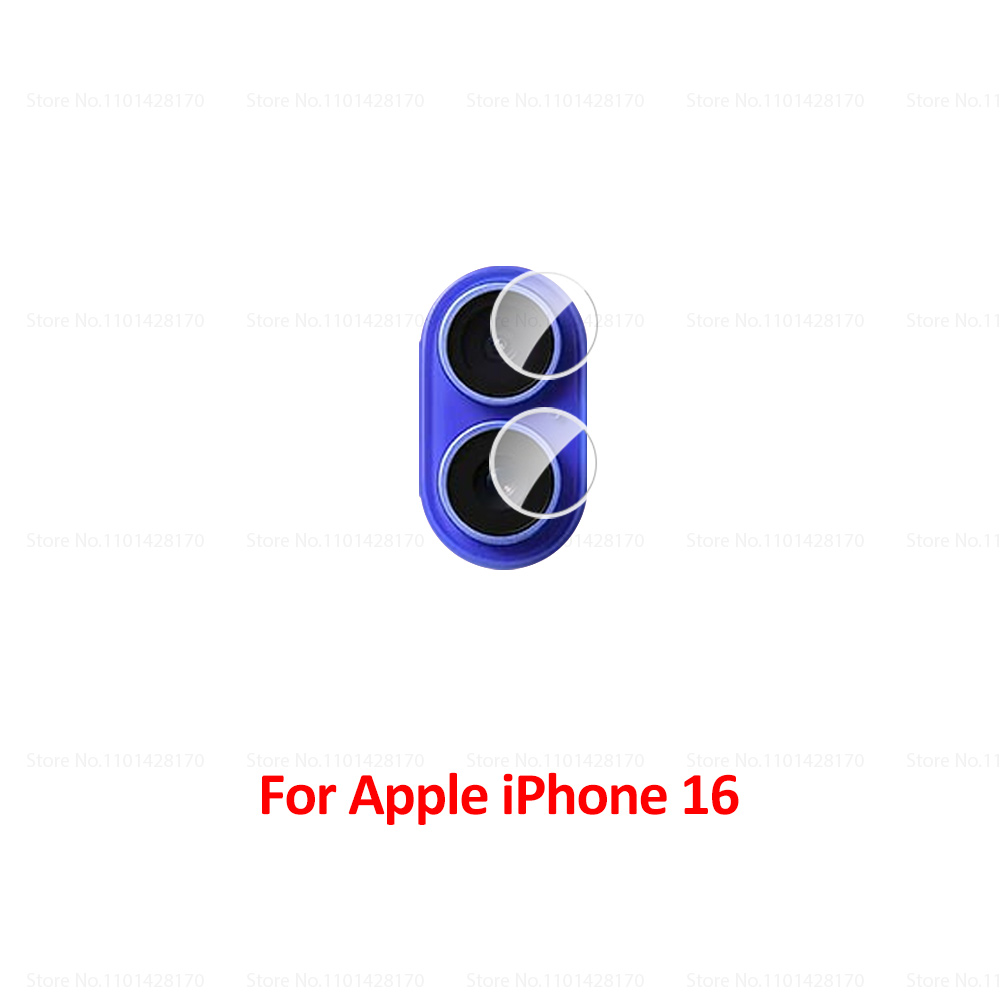 Juego de 4 películas protectoras de lente de cámara HD para Apple iPhone 16 Pro Max Protector de cámara trasera iPhone16 Plus Ifone 16Pro cristal de lente trasera: other