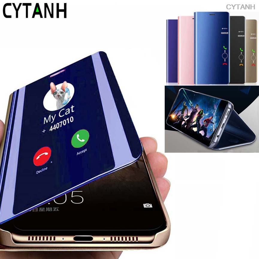 Coque voor oppo  a5s hoesje oppo  ax5s hoesje flip spiegel cover telefoonhoesje voor oppo  a5s cph 1909 oppoax 5s oppoa 5s hoesje  a5 s beschermhoes
