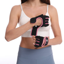 Männer Frauen Fitness Handschuhe Gewichtheben Fitnessstudio Radfahren Yoga Bodybuilding Ausbildung Dünne Sommer Atmungsaktive Nicht-Unterhose Halbe Finger Handschuhe: Grün / L