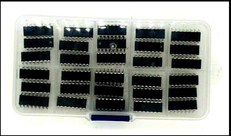 30 Types CD40XX DIP 4000 série CMOS logique IC assortiment Kit