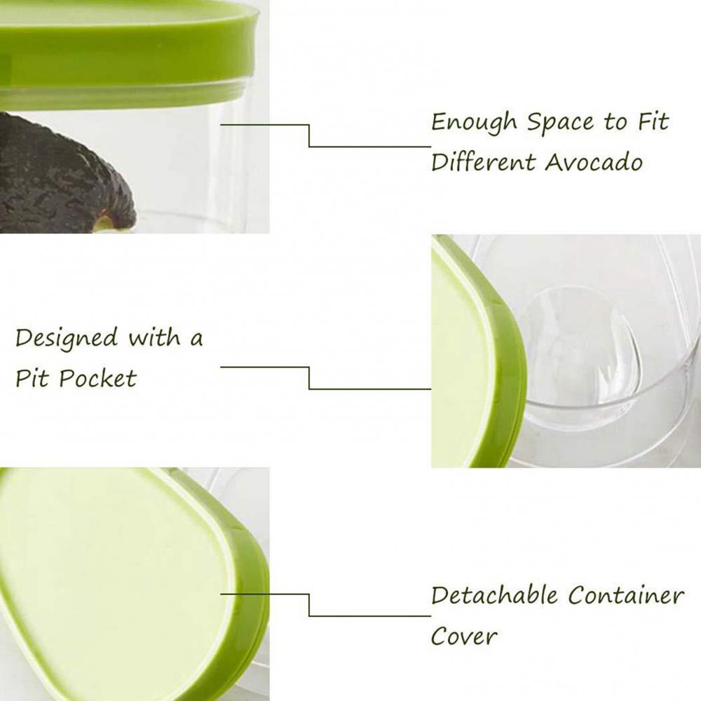 Avocado Opslag Container Keeper Keuken Avocado Saver Voedsel Scherper Opbergdoos Fruit Houder Houden Verse Keuken Accessoires