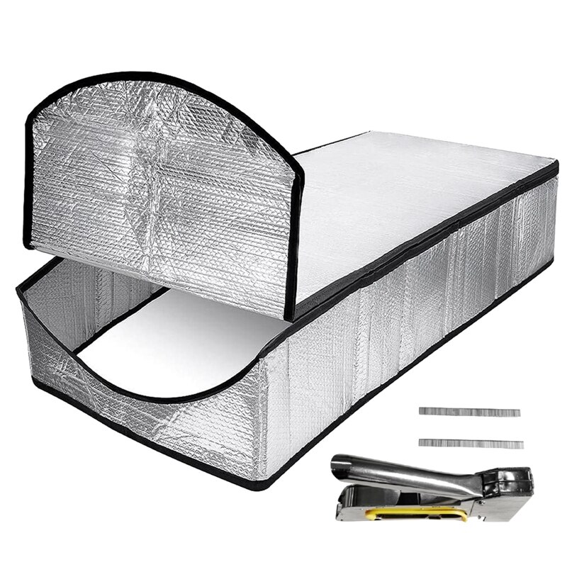 Ladder Dust-Proof Attic Staircase Insulation Cover Kit with Installation Tools Dustproof Seismic and Heat Insulation