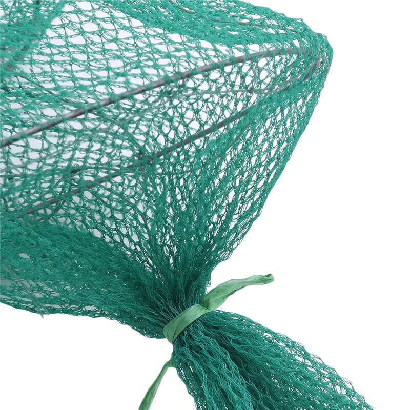 Portable Nylon Fishing Net Foldable Fishing Net Multifunctional Crab Crayfish Lobster Catcher Live Trap Fish Net Fishing Tools