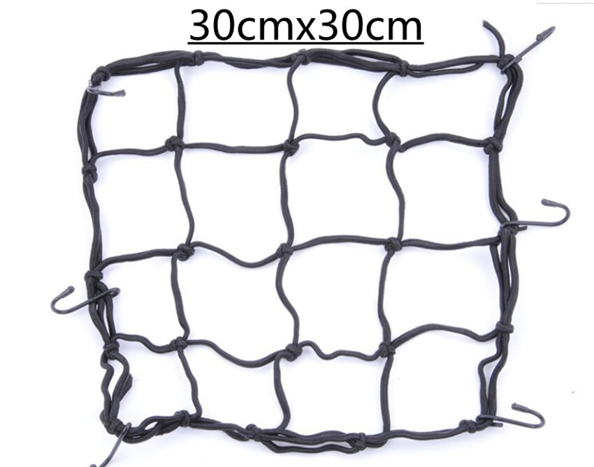Motorcycle universal bag helmet baggage motorbike luggage Cargo net for KTM XC 105SX 350EXC-F SIX DAYS 990 AdventuRe 990: black