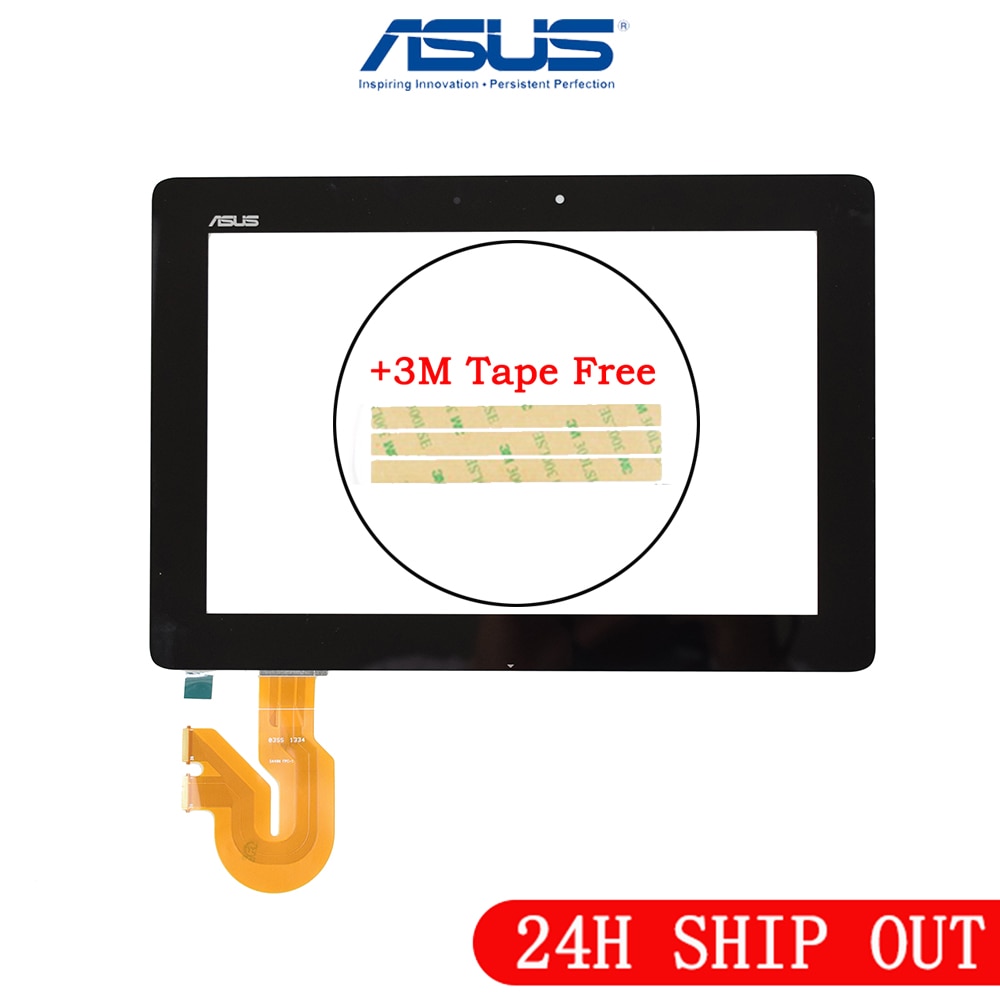 Original para ASUS MeMO Pad FHD 10 ME301 ME302 ME302C ME302KL K005 K00A Tablet Digitalizador de pantalla táctil de cristal de 5449N FPC-1 partes