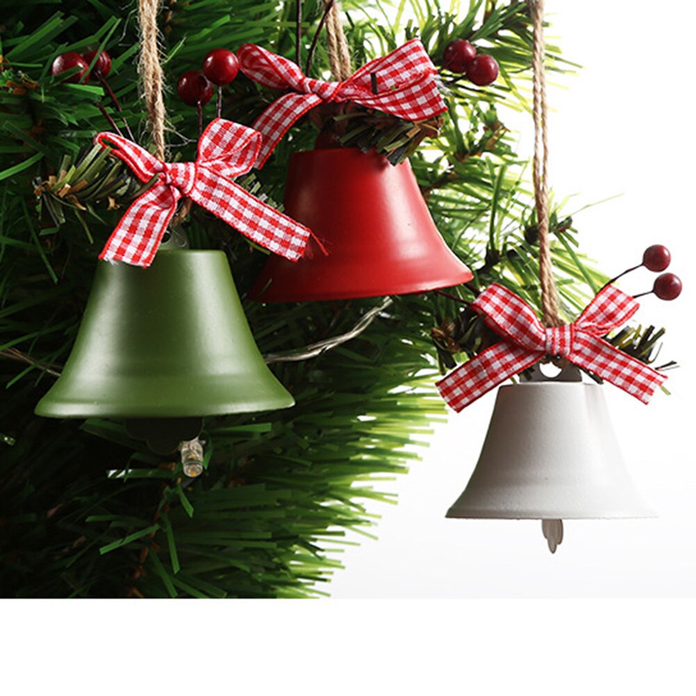 Kerstboom Decoratieve Bel Opknoping Pandant Metalen Bell Xams Decor Ornamenten Voor Thuis Bar Party Supply